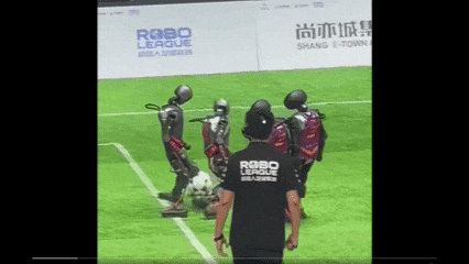 AI Robots Play Soccer, and the MVP is Surprisingly the Stretcher...