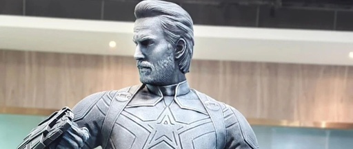 Eco-Friendly Sand 3D Printing: Reshaping the Legend of Captain America