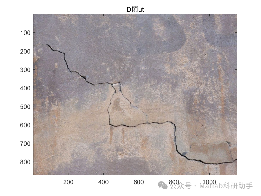 Crack Detection: Identifying and Marking Cracks in Images with Matlab Code