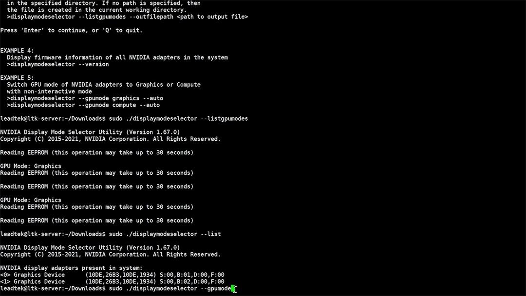 Virtualization Tutorial (10): Guide to Using the NVIDIA Display Mode Selector Tool