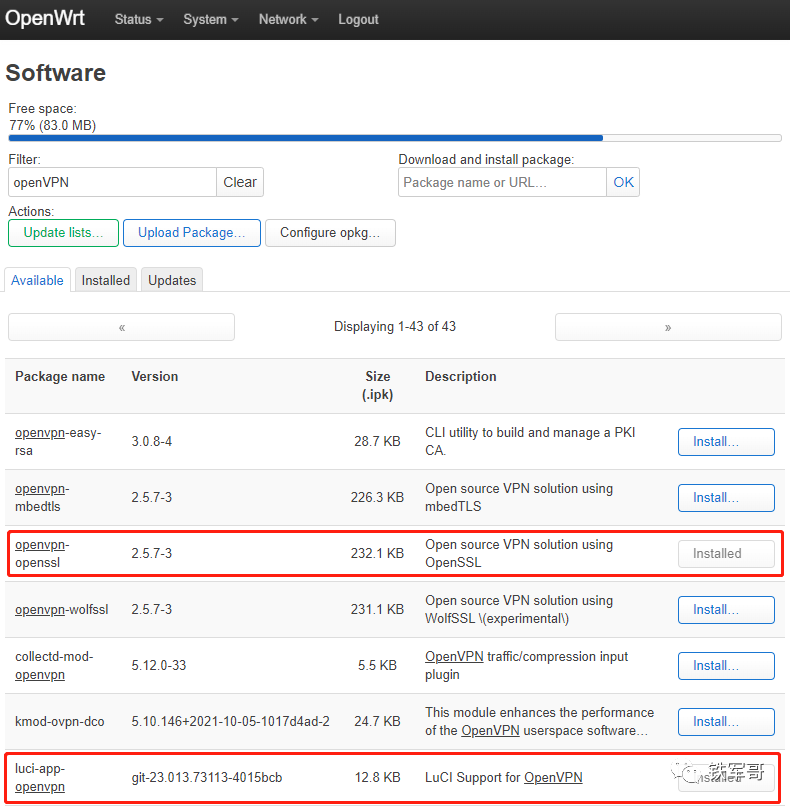 Deploying and Configuring OpenVPN Server on OpenWrt