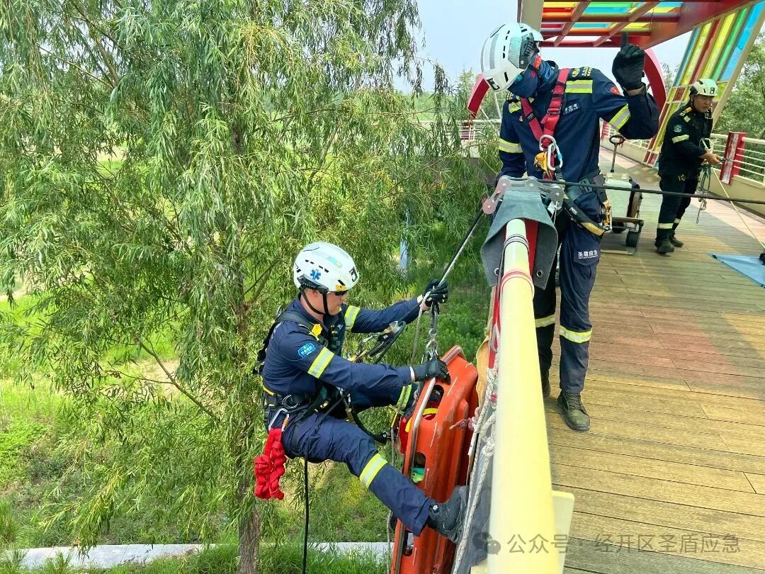 Forging Professional Rescue Specialists: Successful Completion of DRT Rope Training in the Economic Development Zone