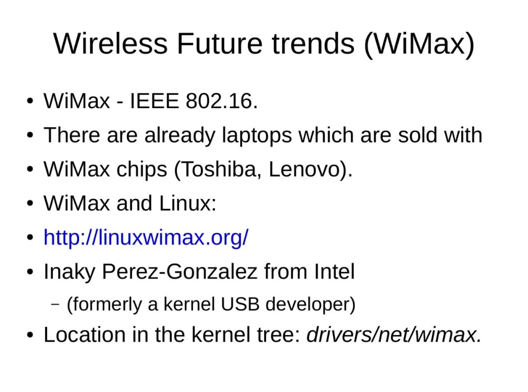 Advanced Topics in Linux Kernel Networking: Linux Wireless