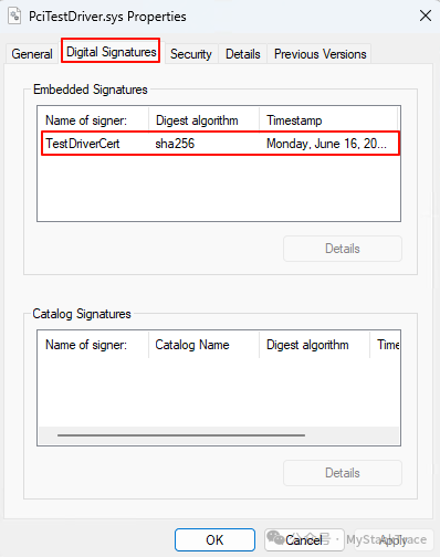 Windows PCI Device Driver Development Guide: How to Create a Test Signature for Drivers