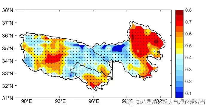 MATLAB Visualization of Spatial Distribution of Correlation Coefficients