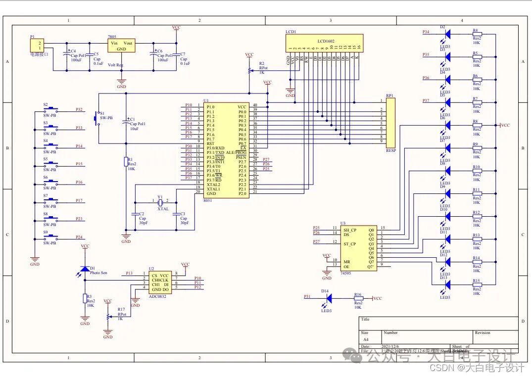 Design of Car Light Control System Based on 51 Microcontroller (Light, Visibility)