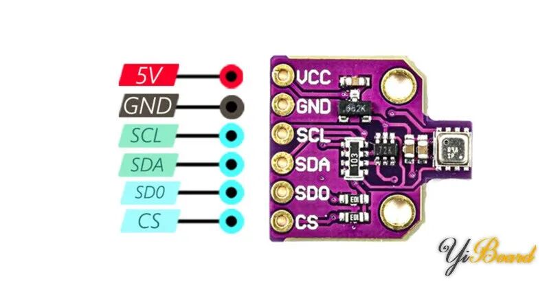 How to Connect the BME680 Sensor Module Using Arduino Development Board