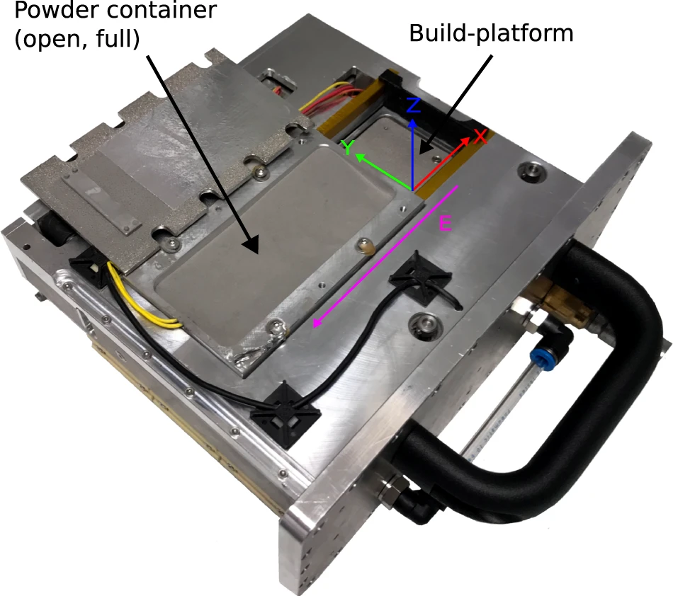 Successful 3D Printing of Metallic Glass in Space Environment