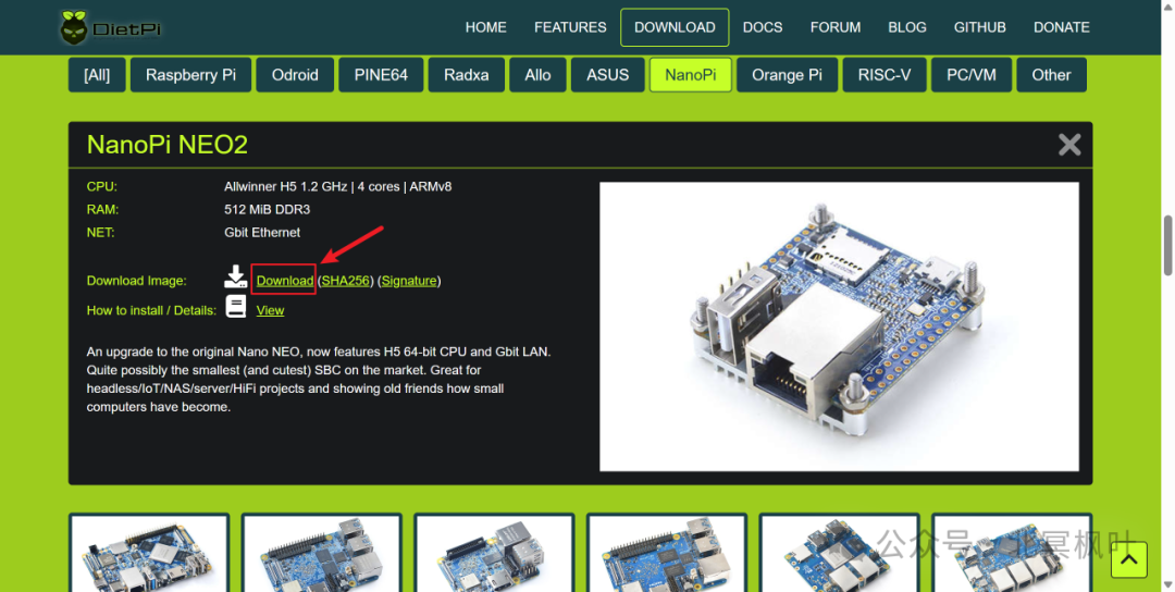 Flashing DietPi System to NanoPi NEO2 via Windows Network Sharing and Configuring RTL8188GU WiFi