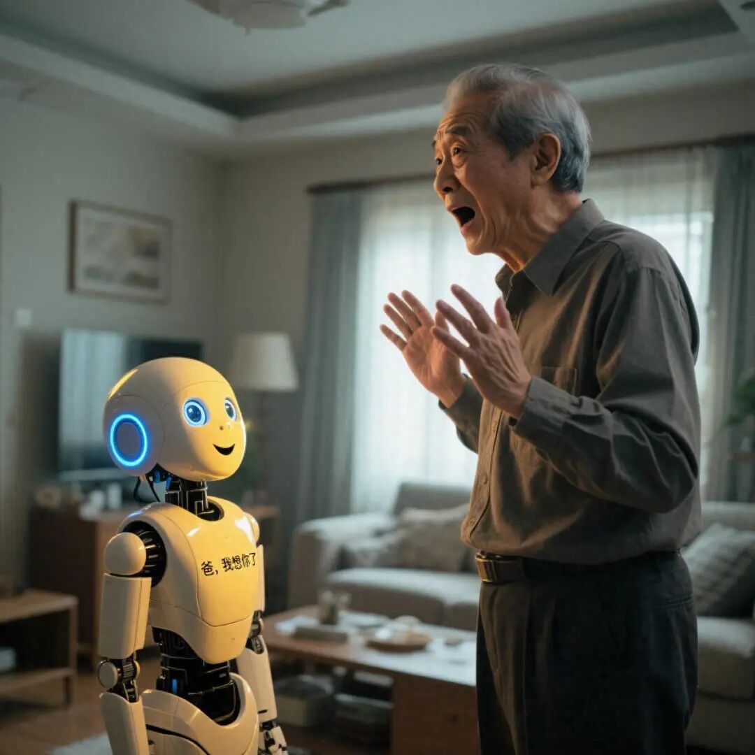 My Son Spent 800,000 on an AI Robot to Care for Me, and Three Months Later, the Robot Suddenly Said: "Dad, I Miss You"