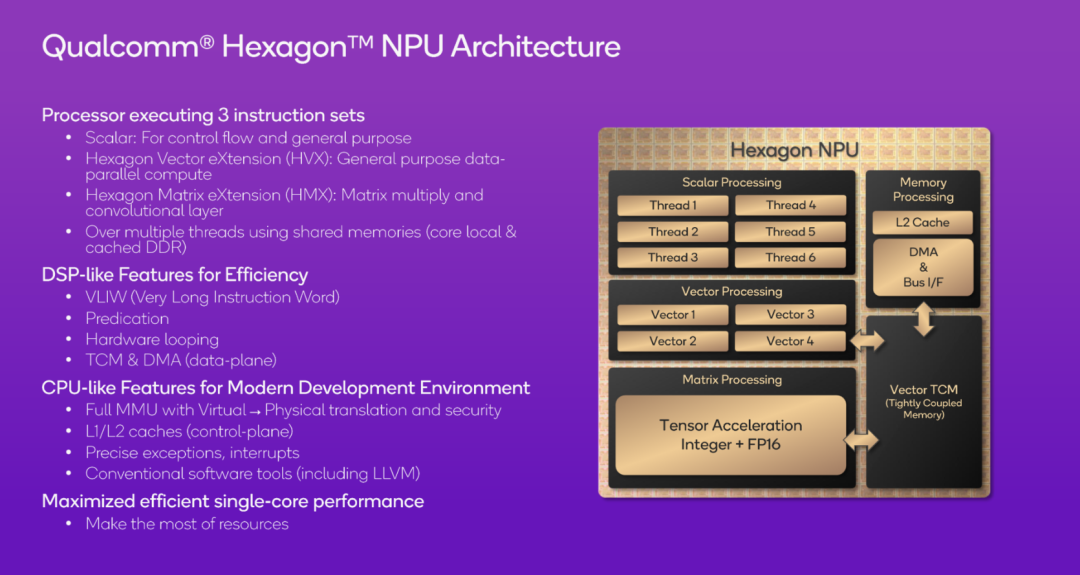 Hexagon NPU: Designed for Low Power and High Performance AI Inference Tasks