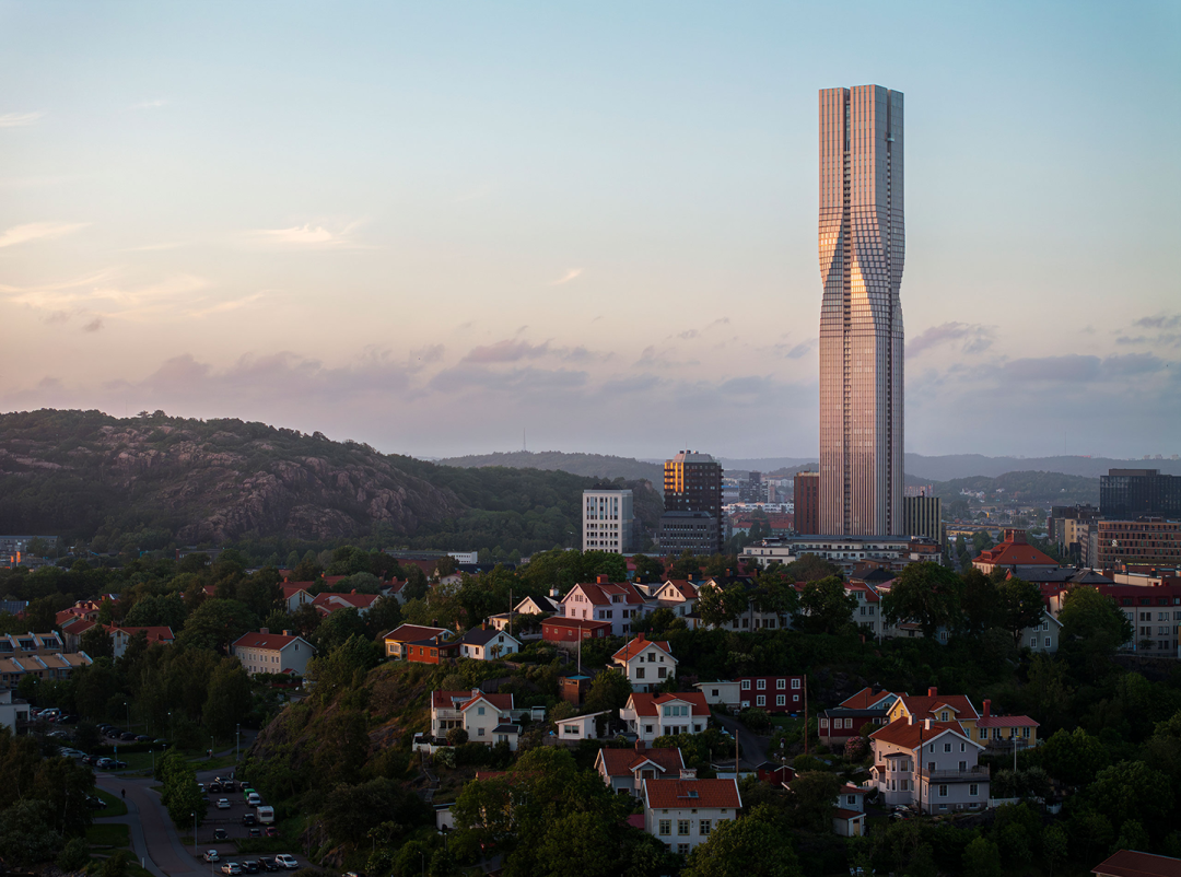 SOM's New Project: The First Tall Building in Scandinavia, Karlatornet Tower