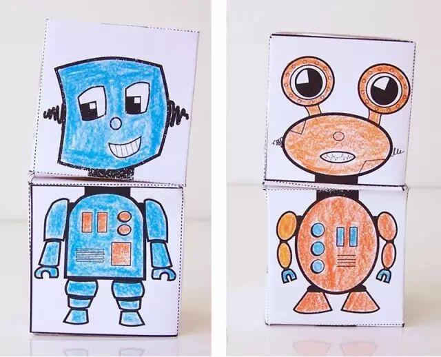 Creative Robot Crafting for Kindergarten: Little Scientists Start with Robots