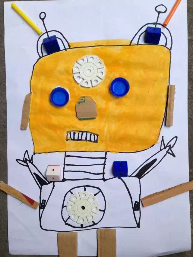 Creative Robot Crafting for Kindergarten: Little Scientists Start with Robots