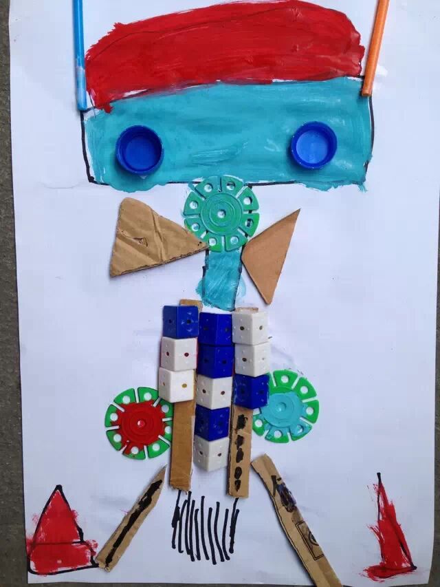 Creative Robot Crafting for Kindergarten: Little Scientists Start with Robots