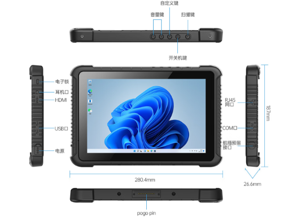 Empowering Productivity with Industrial Interfaces: The Essential Differences Between Rugged Industrial Tablets and Consumer Tablets