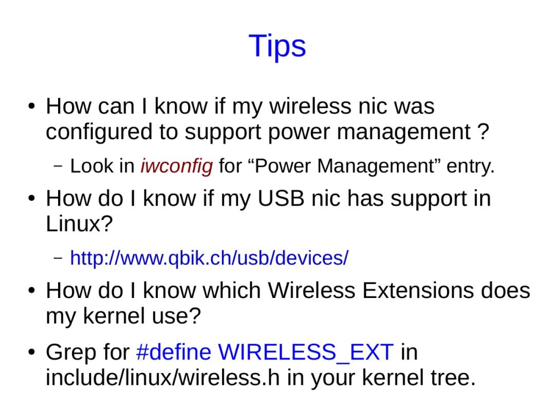 Advanced Topics in Linux Kernel Networking: Linux Wireless