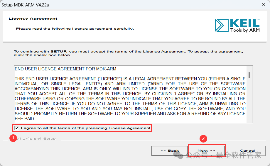 Installation Guide for Keil uVision 4.22a MDK Version Software with Download Package