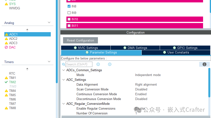 Detailed Explanation of STM32 ADC - Practical Application of Light Intensity