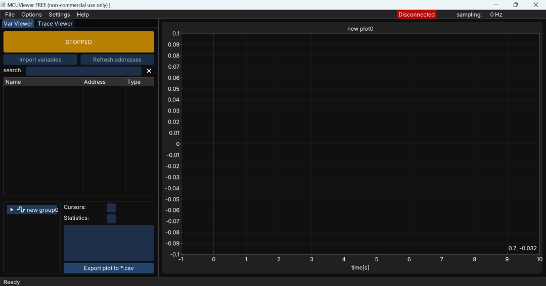 MCUViewer: A GUI-Based Debugging Tool for Microcontrollers (MCUs)