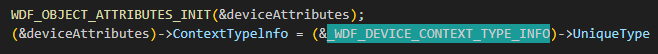 Windows PCI Device Driver Development Guide: How to Bind Context to WDF Objects