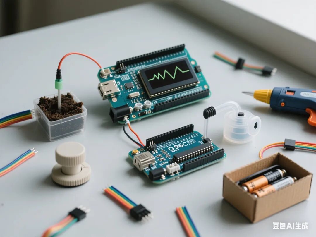 Project-Based Learning Example of an Intelligent Irrigation Device Based on Mind+ and Arduino