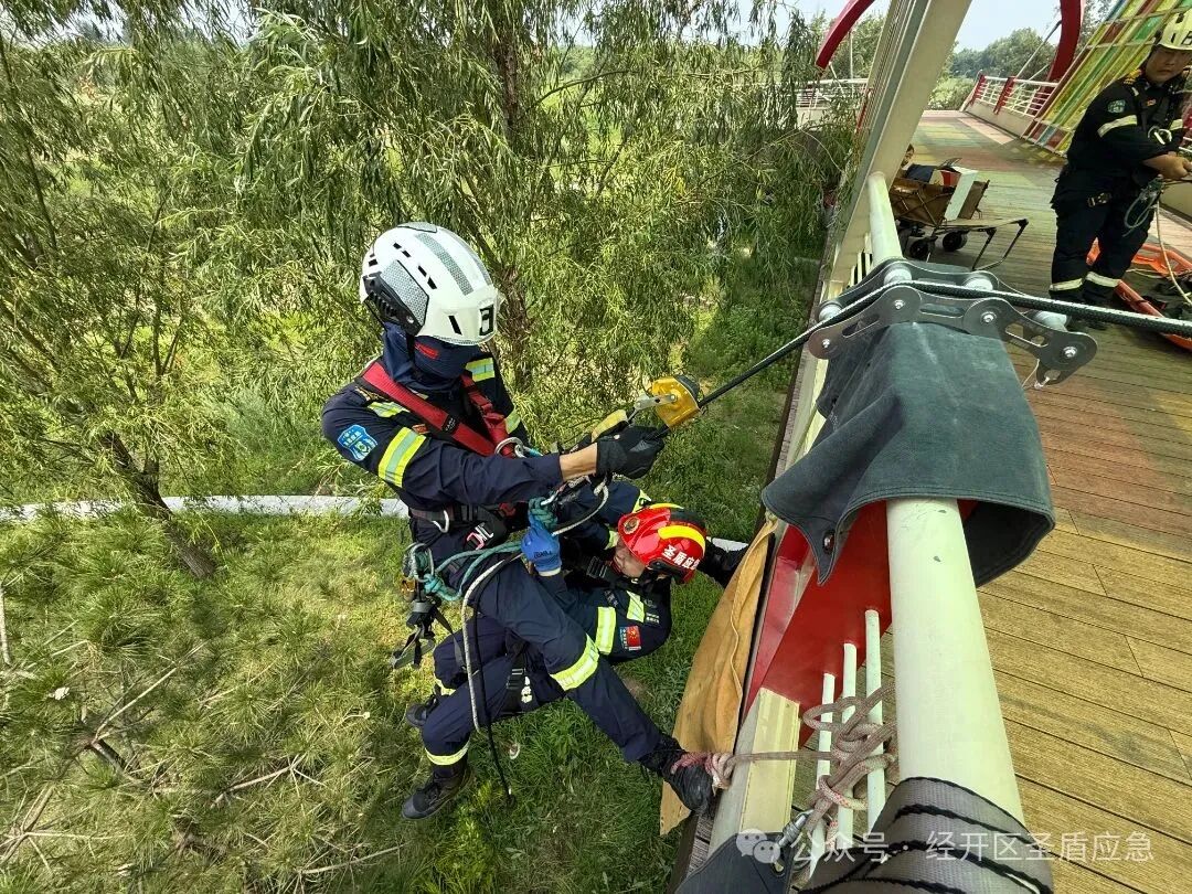 Forging Professional Rescue Specialists: Successful Completion of DRT Rope Training in the Economic Development Zone