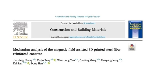Mechanism Analysis of Magnetic Field-Assisted 3D Printing of Steel Fiber Reinforced Concrete