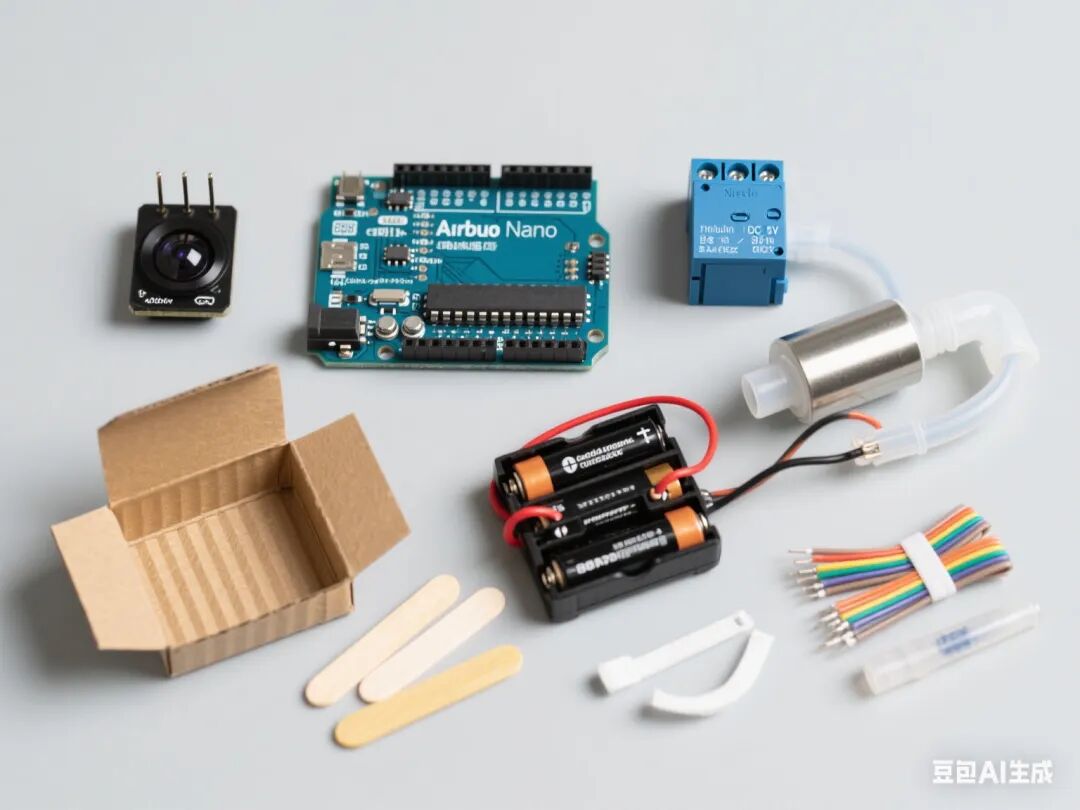 Project-Based Learning Example of an Automatic Water Dispenser Using Mind+ and Arduino