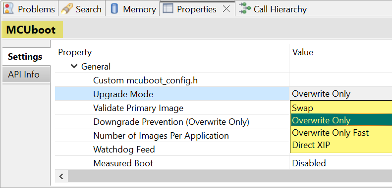 MCUboot Modes Overview