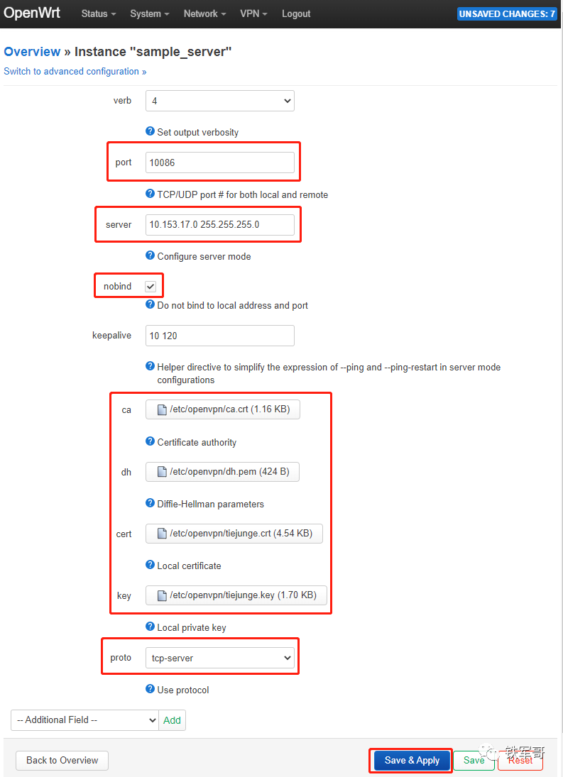 Deploying and Configuring OpenVPN Server on OpenWrt
