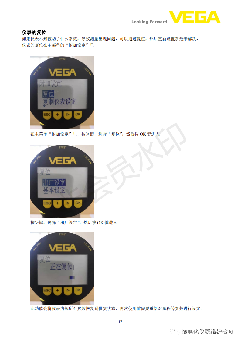 Debugging Module PLICSCOM for VEGAPULS 60 Radar Level Instrument