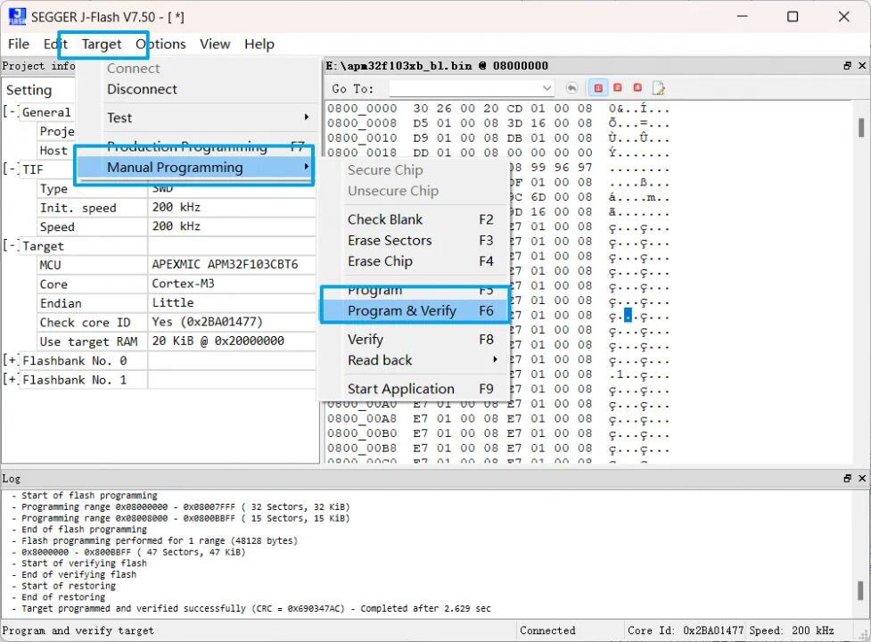 APM32 Core Episode 52 | Updating DAPLink Firmware on APM32F407IG TINY Board Based on mbed-os
