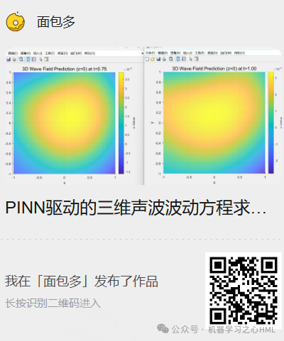 Solving the 3D Wave Equation Driven by PINN: MATLAB Code