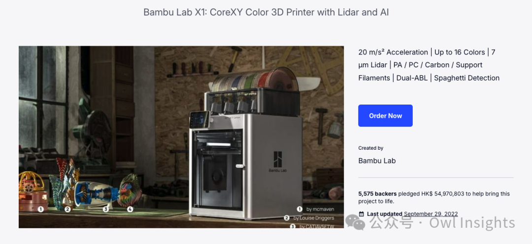 The Resurgence of 3D Printing: Snapmaker U1 Returns to Crowdfunding, Directly Competing with Bambu's Multi-Material Approach