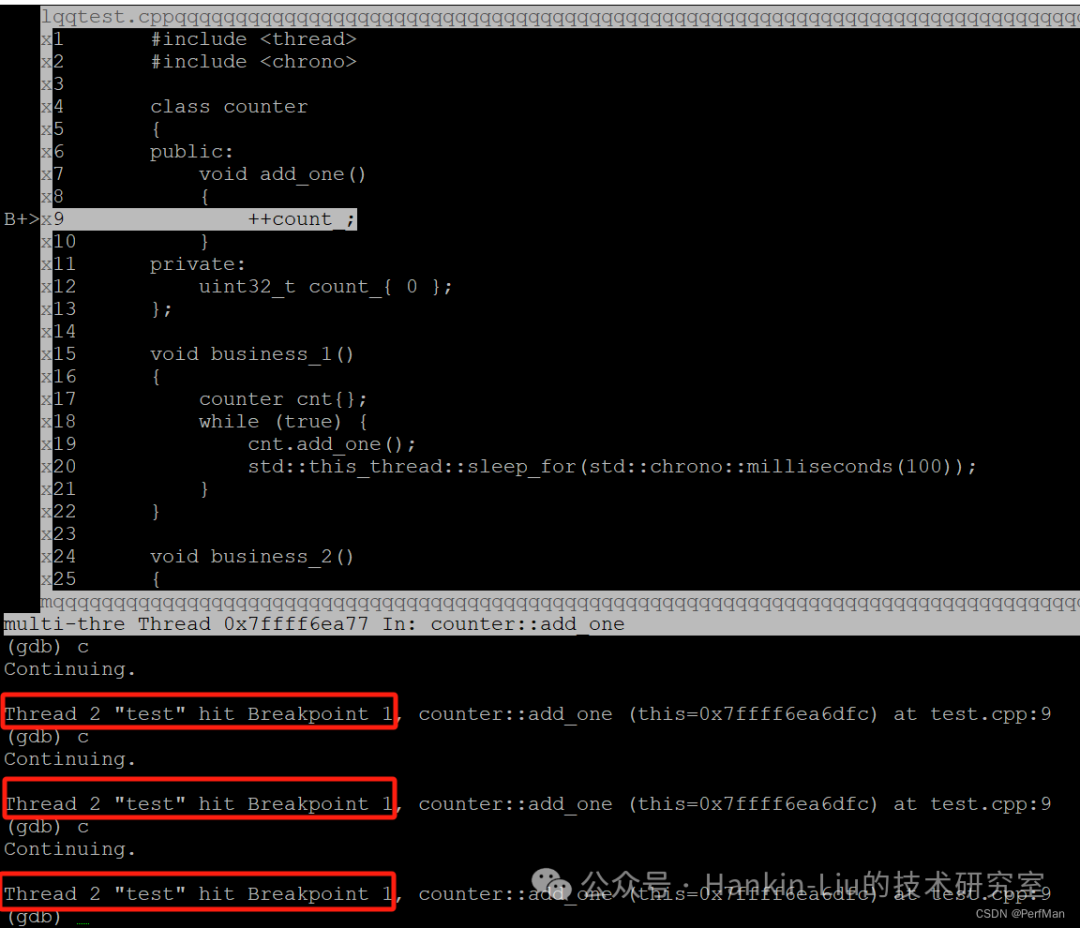 Debugging C++ Multithreaded Programs with GDB