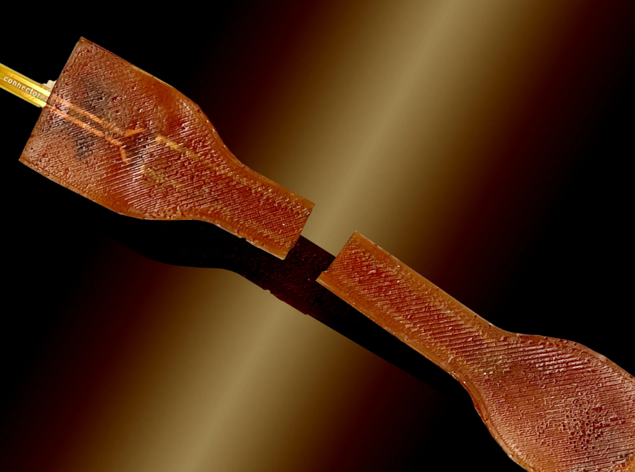 Stretchable, Self-Healing Sensors: Functioning Even When Cut in Half