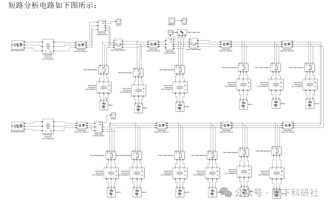 Power System Load Flow Calculation and Asymmetrical Short-Circuit Analysis (MATLAB Code Implementation)