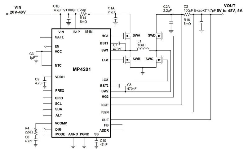 ACROVIEW Programmer Supports MPS Semiconductor's MP4201 Buck-Boost Converter and Controller