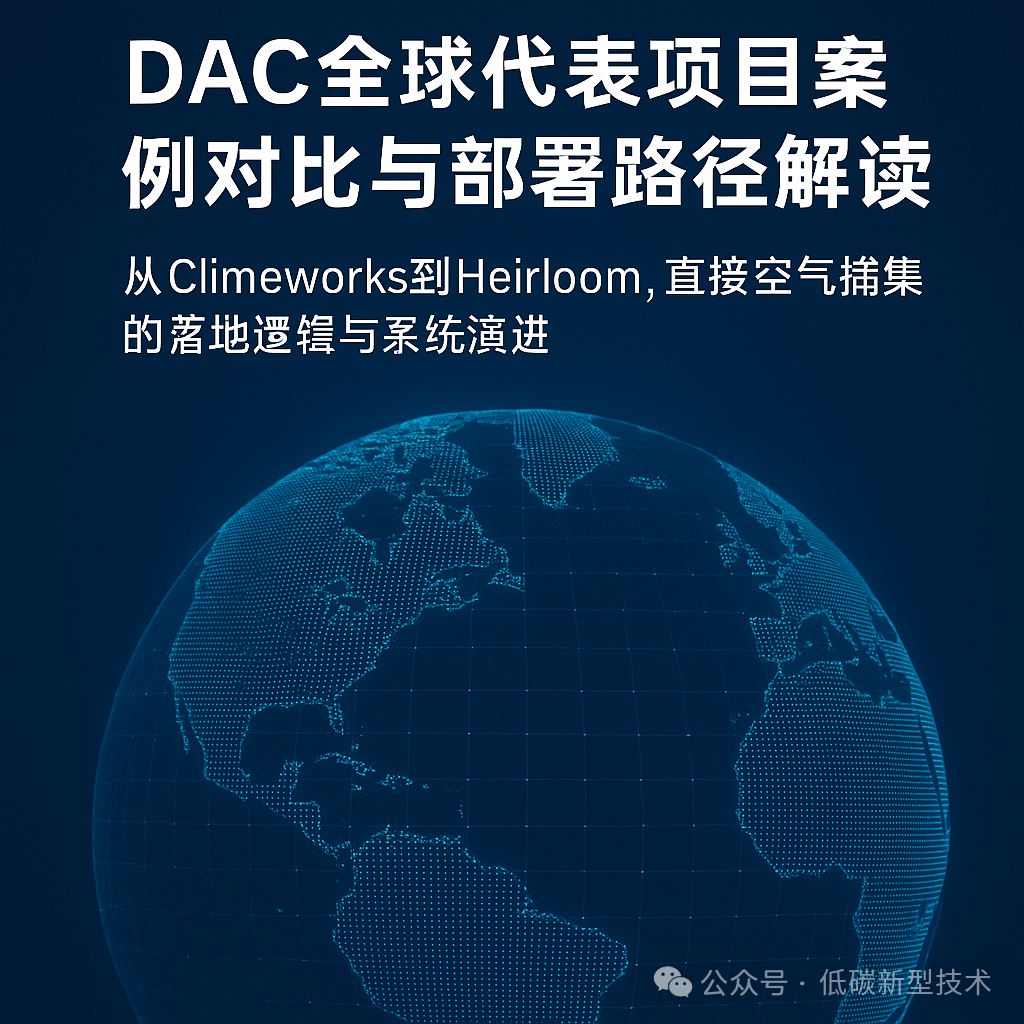 Comparison and Deployment Path Analysis of Global DAC Representative Projects