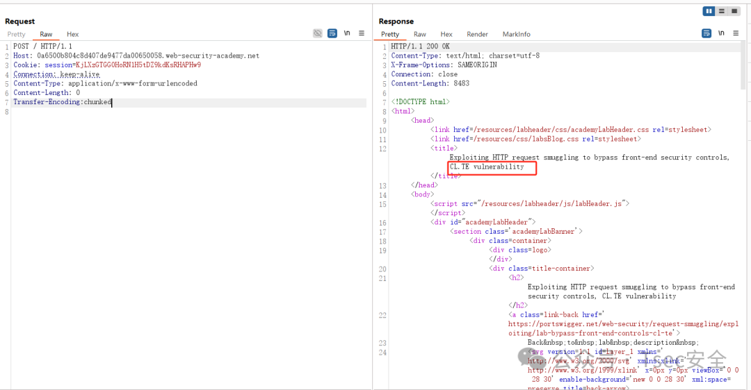 Summary of HTTP Request Smuggling and Automation Testing