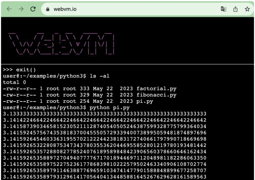 Run Linux in 3 Seconds with WebVM!