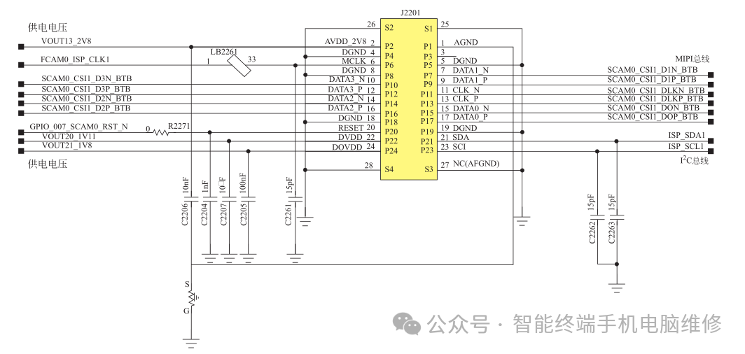 Analysis of Smartphone Camera Circuit Using Huawei Nova 5 as an Example