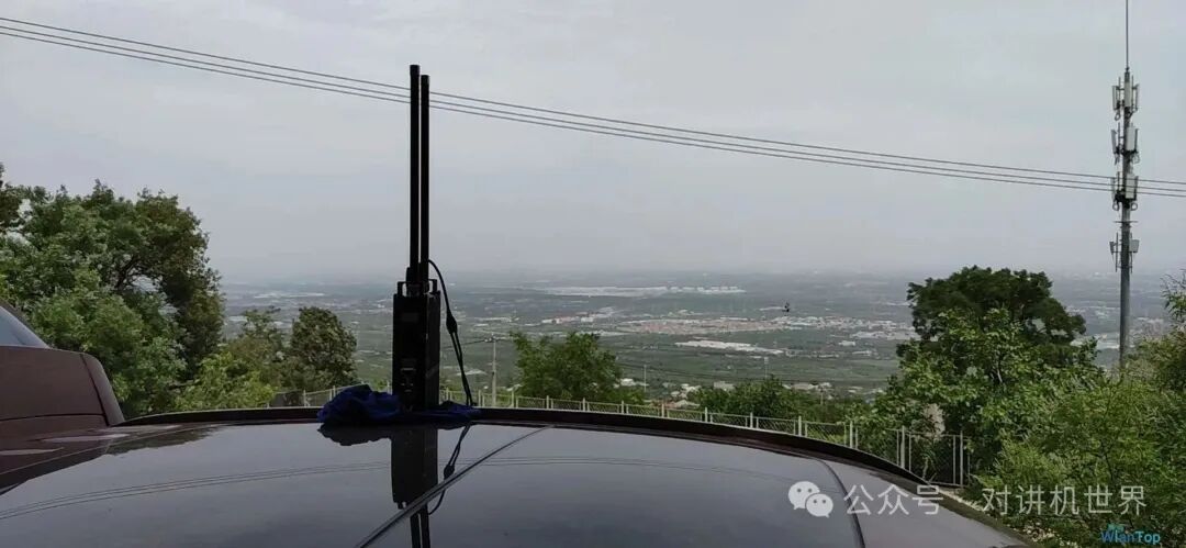 AnyMesh-BWL-2W Self-Organizing Network Radio 20km Air-to-Ground Long-Distance Test