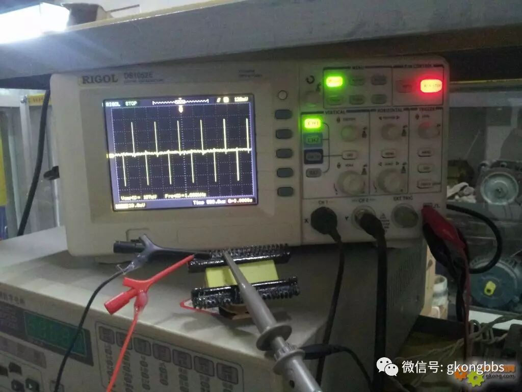 Another Method to Detect Switch Power Supply Transformers Using an Oscilloscope