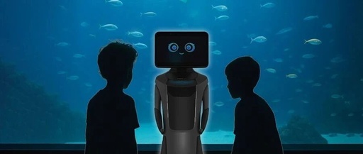 Children at Chengdu Polar Ocean Park Chat with AI Robots