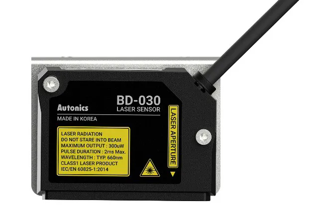 BD Series Laser Displacement Sensors (Retroreflective Type): Stable Measurement of Mirror or Transparent Materials