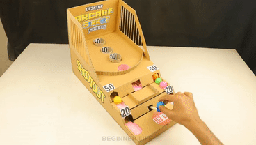 5 Desktop Mini Games You Can Make with Cardboard, More Fun than Buying Them