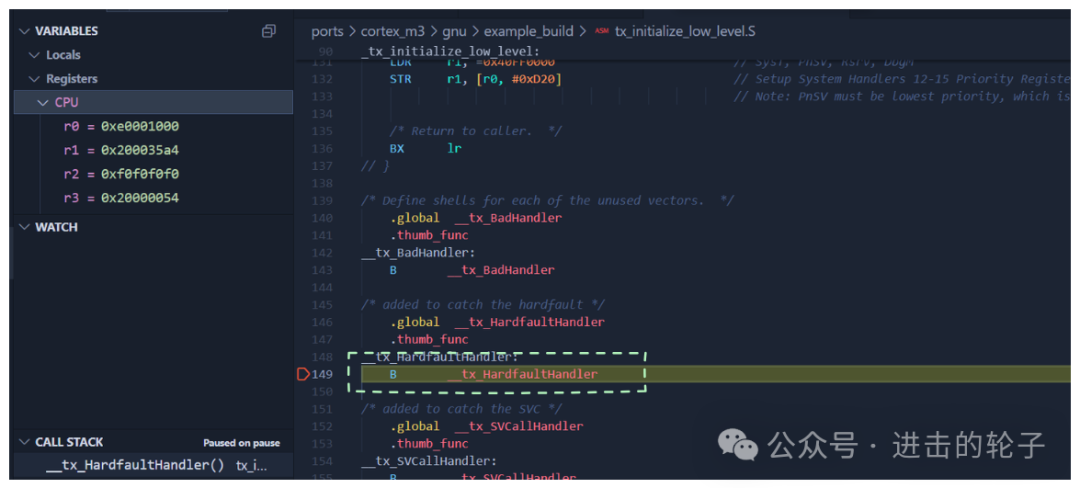 From Startup to First Task Execution in ThreadX RTOS