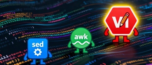 Introduction to the Three Text Processing Tools in Linux: Starting with vi